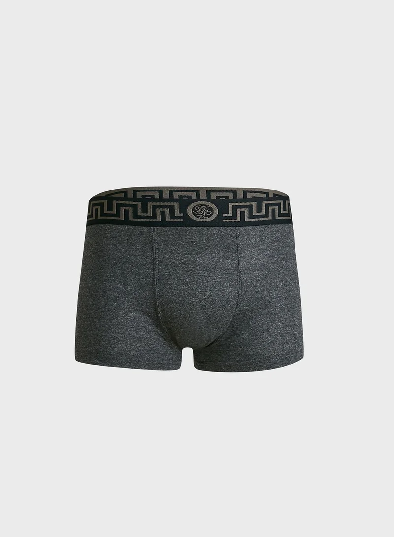 BRAVE SOUL 5 Pack Metallic Boxer Shorts