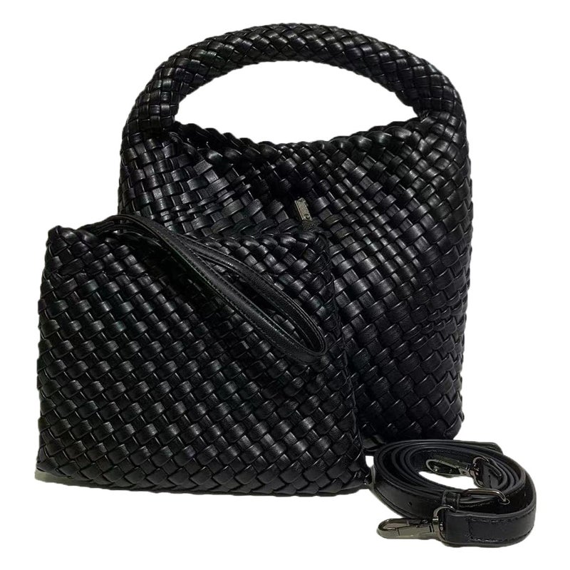 2026 Korean-Style Woven Bags for Women, Trendy Cross-Border Bags, Women''s Mother-Daughter Bags, Small Bags, Large Capacity Basket Bags - Image 2