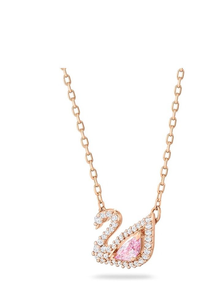 Generic - SWAROVSKI Dazzling Swan Jewelry Collection, Blue Crystals, Pink Crystals, Clear Crystal - Image 1
