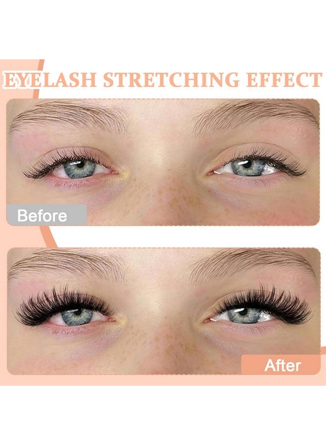 ماي كرييت ® 480 قطعة من مجموعات الرموش التي يمكنك صنعها بنفسك، مجموعات الرموش 916 مم مختلطة على شكل حرف D، مجموعات رموش فردية، وصلات رموش صناعية من Wispy، شريط رفيع وناعم - Image 5