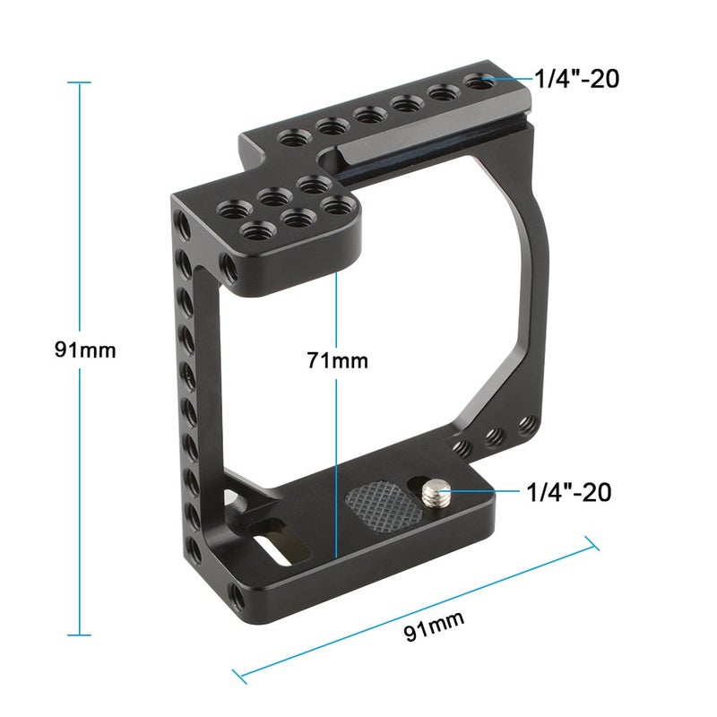 CAMVATE Tiny Cinema Camera Cage Kit for EOS-M Camera - 1850 - Image 2
