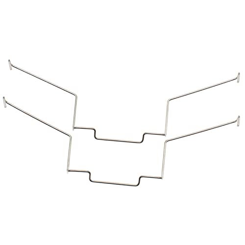 FDXGYH 4 Pcs CPU Heatsink Fan Buckle PC Mainboard CPU Radiator Fan 12CM Wire Buckle Upper Hook Type Fixing Clip - Image 1