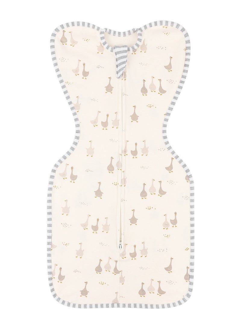 Y&D 25*15Cm Rice Bottom Duck Pattern Cotton Surrender Baby Anti Jump Swaddling Cloth Sleeping Bag Four Seasons Newborn Baby Anti Jump Sleeping Bag - Image 2