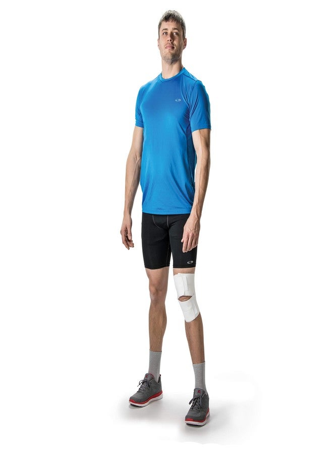 Core Products Swede-O Elastic Knee Wrap, White - 4" - Image 2