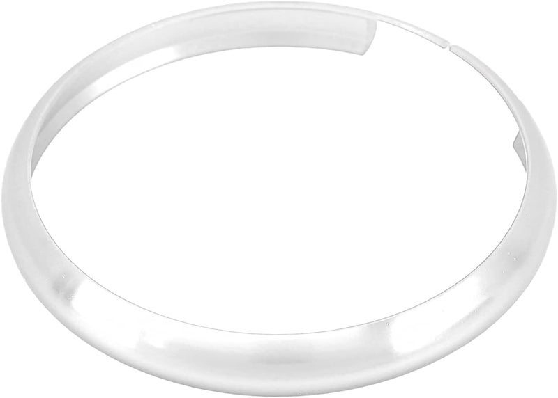 HEEPDD Aluminum Alloy Remote Key Fob Ring Trim Replacement, Replacement, Lightweight Durable Bezel for MINI R55 R56 R57 R58 R59 R60 Key Fob Aluminum Alloy Remote Ring Trim Nan (Silver) - Image 4