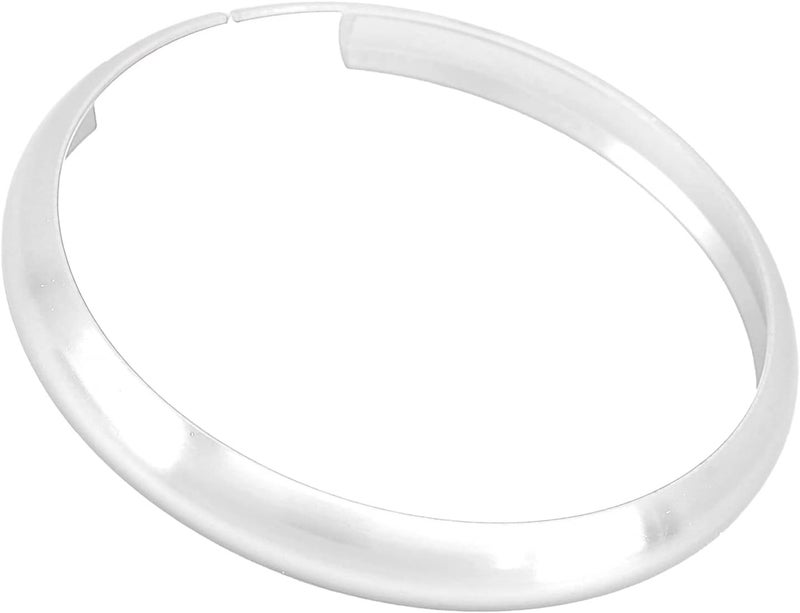 HEEPDD Aluminum Alloy Remote Key Fob Ring Trim Replacement, Replacement, Lightweight Durable Bezel for MINI R55 R56 R57 R58 R59 R60 Key Fob Aluminum Alloy Remote Ring Trim Nan (Silver) - Image 5