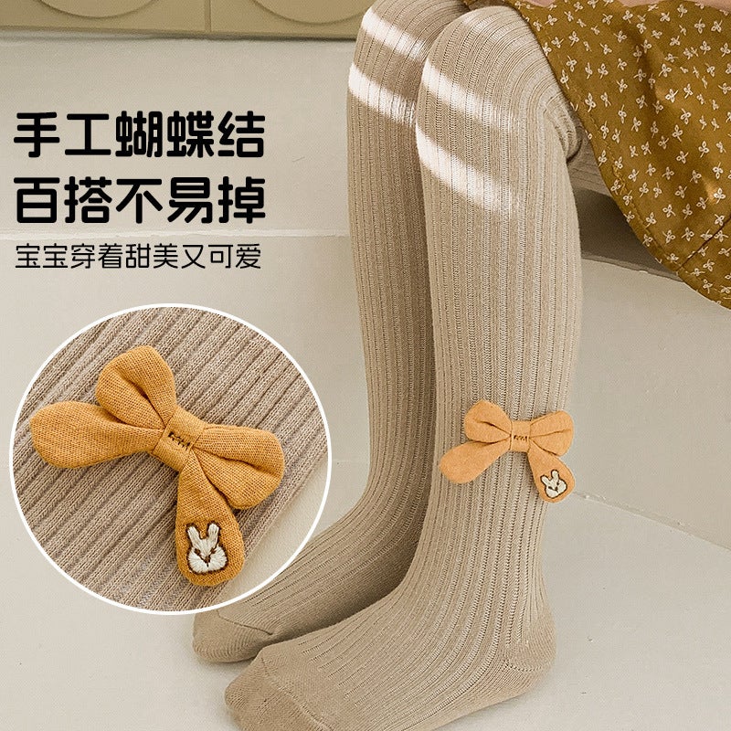 Girls Pantyhose Thin Children'S Leggings Baby Socks Baby White Cotton Socks Leggings - Image 5
