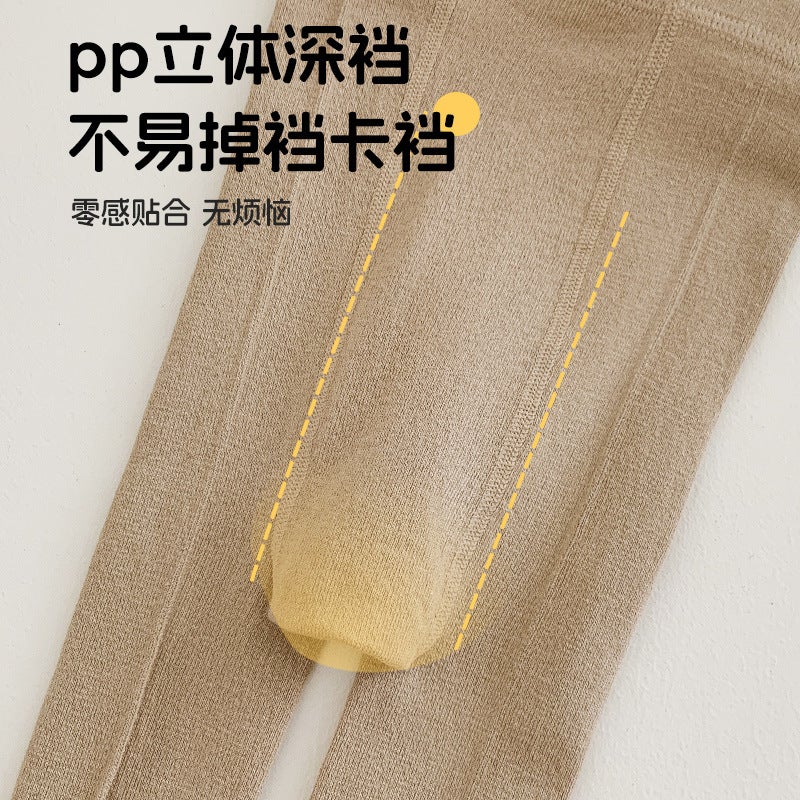 Girls Pantyhose Thin Children'S Leggings Baby Socks Baby White Cotton Socks Leggings - Image 4