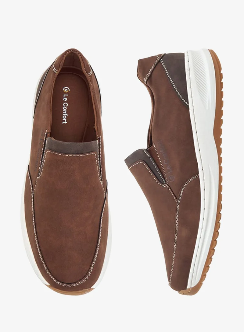 Le Confort Men Solid Slip-On Loafers