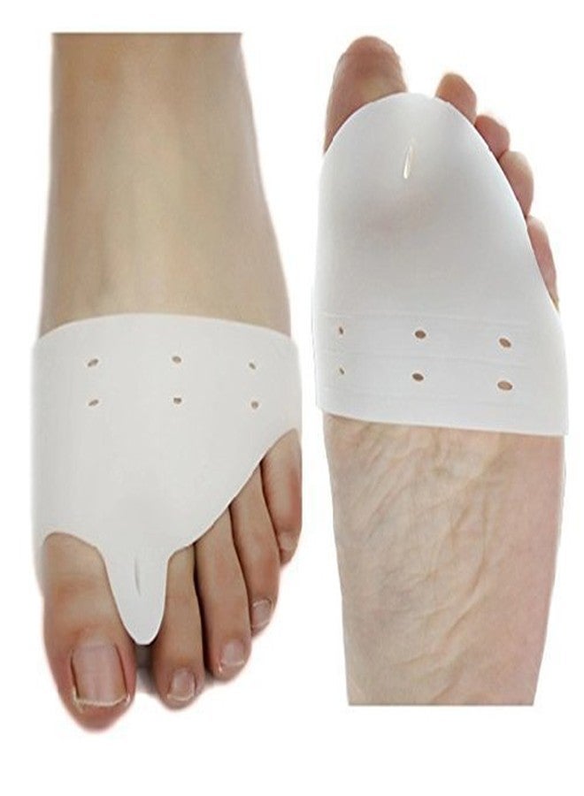 Dhruheer Gel Toe & Foot Fingers Toe Separator Stretchers Straighteners Protector Socks Pads Guards - 1 Pair - Free Size - Image 3