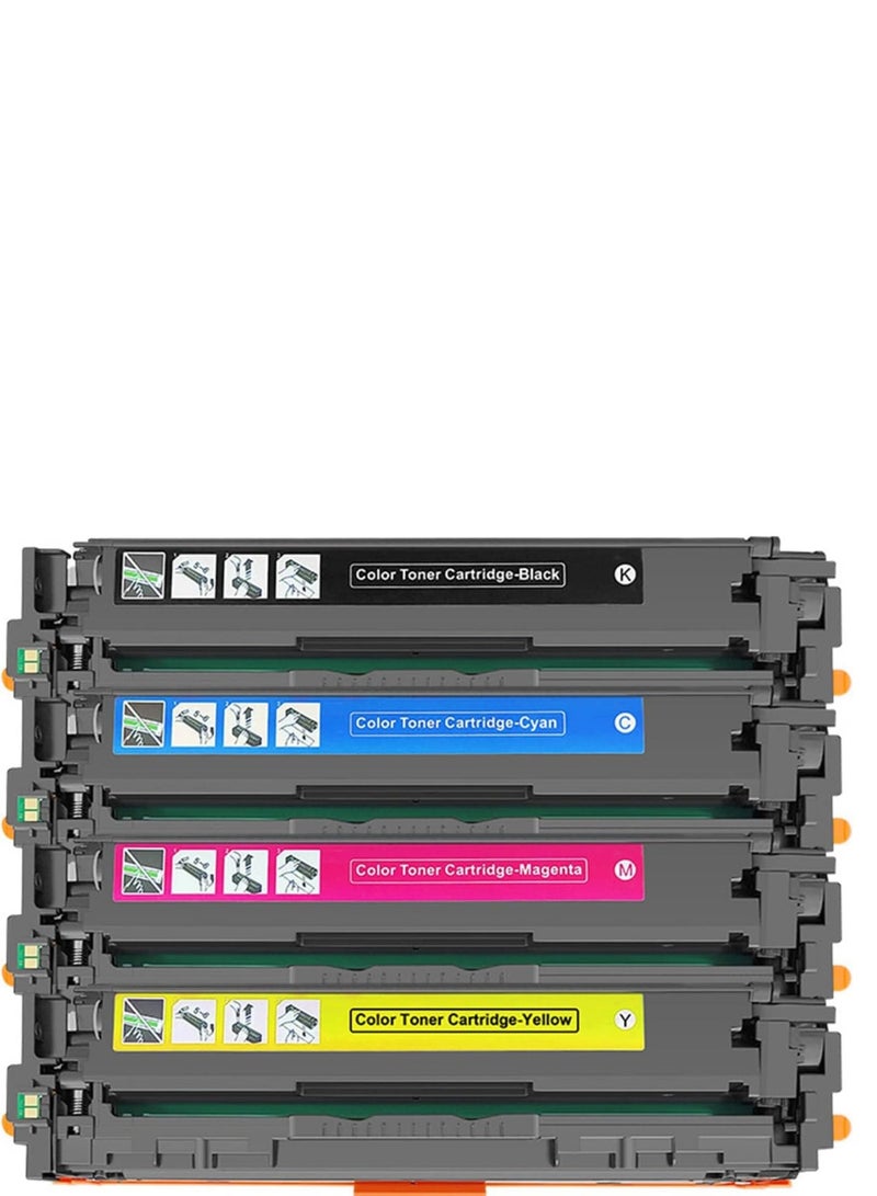 ROXY 130A Compatible Toner Cartridge Set – Black, Cyan, Magenta, Yellow – Replacement for Laser Printers M176 / M177 Series - Image 2