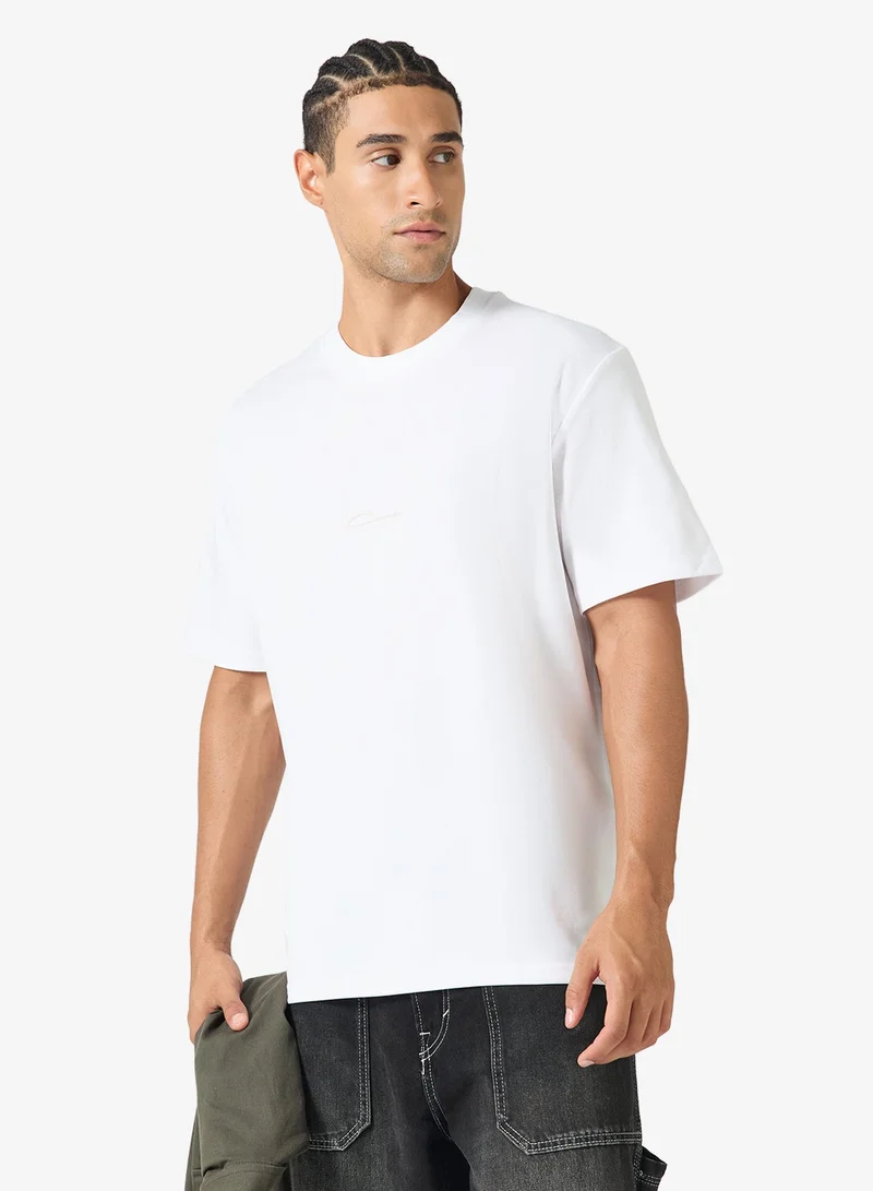 Printed Crew Neck T-Shirt