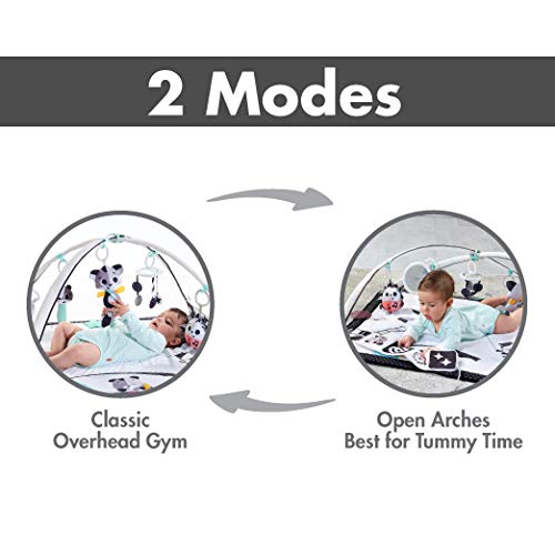 Tiny Love Black & White Gymini Infant Activity Play Mat With-Book, Magical Tales, Deluxe - Image 3