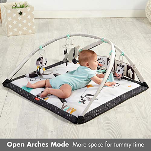 Tiny Love Black & White Gymini Infant Activity Play Mat With-Book, Magical Tales, Deluxe - Image 4