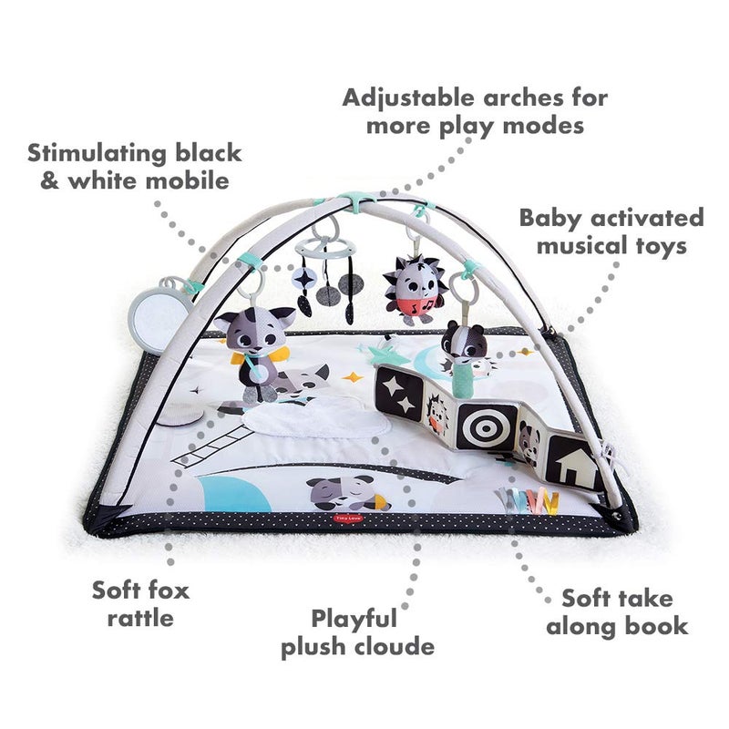 Tiny Love Black & White Gymini Infant Activity Play Mat With-Book, Magical Tales, Deluxe - Image 5