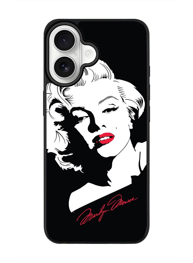 Stylizedd iPhone 17 Case, [Compatible with MagSafe] Slim Magnetic cover Phone Case iPhone 17 -Marilyn Monroe - Image 1