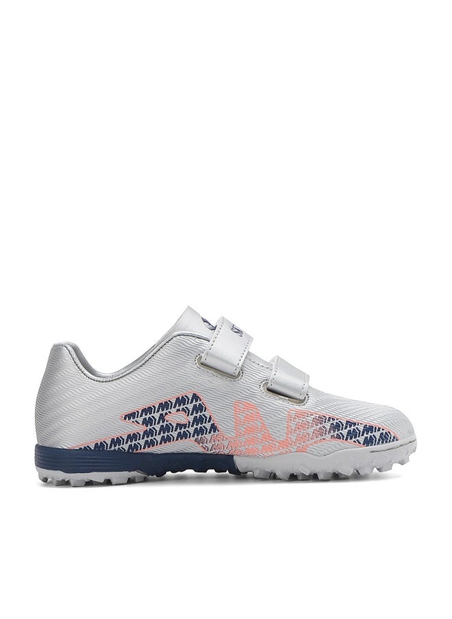SKY WING Boys And Girls Soccer Cleats IC Or IN Sole Hook And Loop Soccer Shoes For Unisex Kid Indoor Outdoor Hook & Loop Football Shoes Suitable Little Kid And Big Kid - Image 1