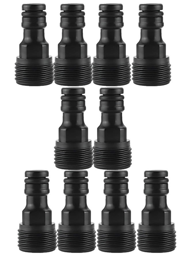 New Ware® PVC 3/4 Inch Male Thread Pipe Fitting | Hose Nozzle Quick Connector for Tap & Power Wash Hose | Irrigation Adapter (Pack of 8) - Image 1