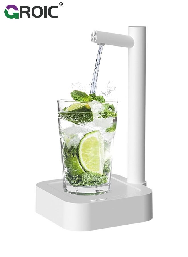 GROIC Automatic Water Dispenser, Desktop Water Dispenser for Drinking Water, 7 Levels Quantitative Automatic Water Dispenser, Electric Water Bottle Dispenser, Automatic Water Dispenser  - Image 1