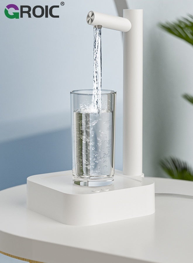 Automatic Water Dispenser, Desktop Water Dispenser for Drinking Water, 7 Levels Quantitative Automatic Water Dispenser, Electric Water Bottle Dispenser, Automatic Water Dispenser