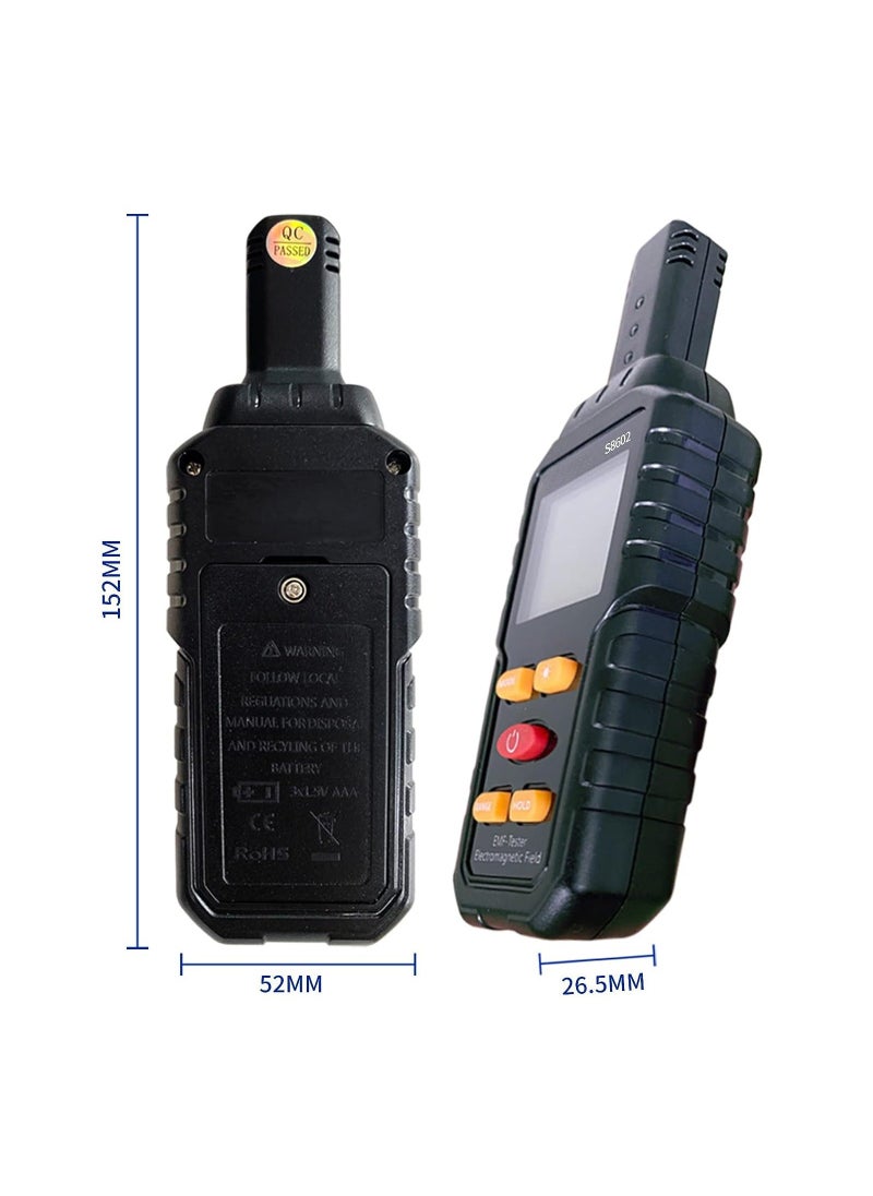 Y&D - Emf Detector Tester, ,Electromagnetic Field Radiation Detector, Handheld Digital LCD EMF Reader Measure with Sound Light Alarm, Ghost Hunting Equipmetent - Image 1