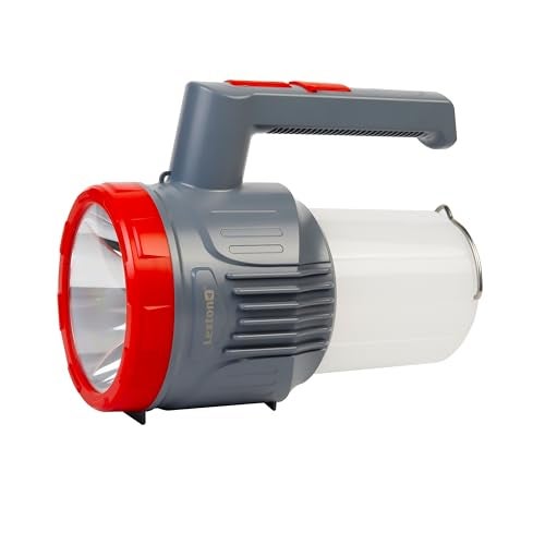 Lexton Omni Plus Rechargeable Torch Cum Lantern | 4000mAh Li-ion Battery | 5W High Power SMD LED Torch | Type-C Charging | Dual Switch Design | Power Bank Function for Digital Device | Long Runtime - Image 1