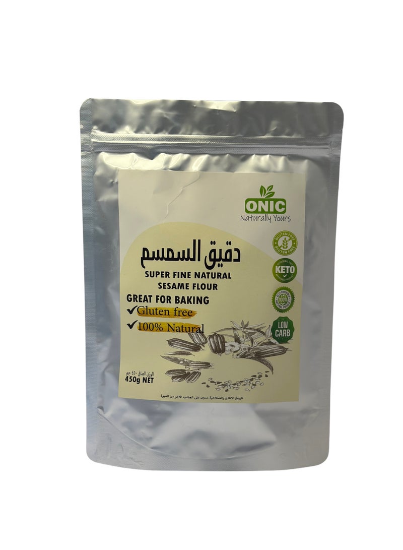 ONIC ONIC Premium Sesame Flour – The Nutritious, Gluten-Free Powerhouse for Your Healthy Recipes!" 