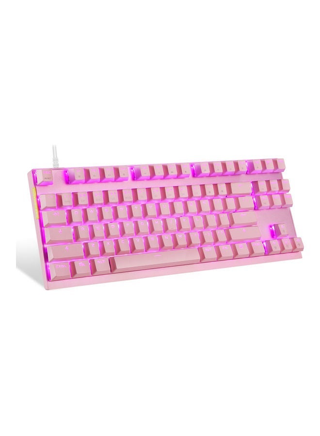 NIBEMINENT MOTOSPEED CK82 Mechanical 87 Keys RGB Gaming Keyboard with OUTMU Red Switch Multimedia N-key Rollover - wired  - Image 3
