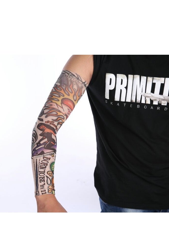 6pcs Temporary Tattoo Sleeves, 6pcs Set Arts Temporary Fake Slip On Tattoo Arm Sleeves Kit - pzsku/Z912D37B7712EAC97589BZ/45/_/1726129959/c4c41225-0d6b-4259-90a2-ac871299e4b8