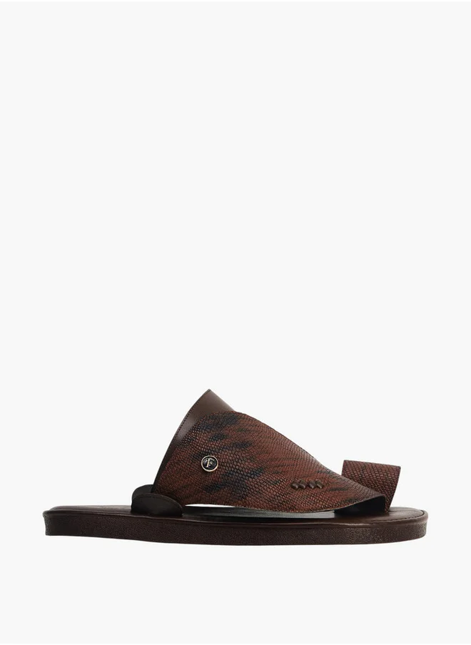 الواحة Men's Arabic Sandals with Toe Loop - Ramadan Collection