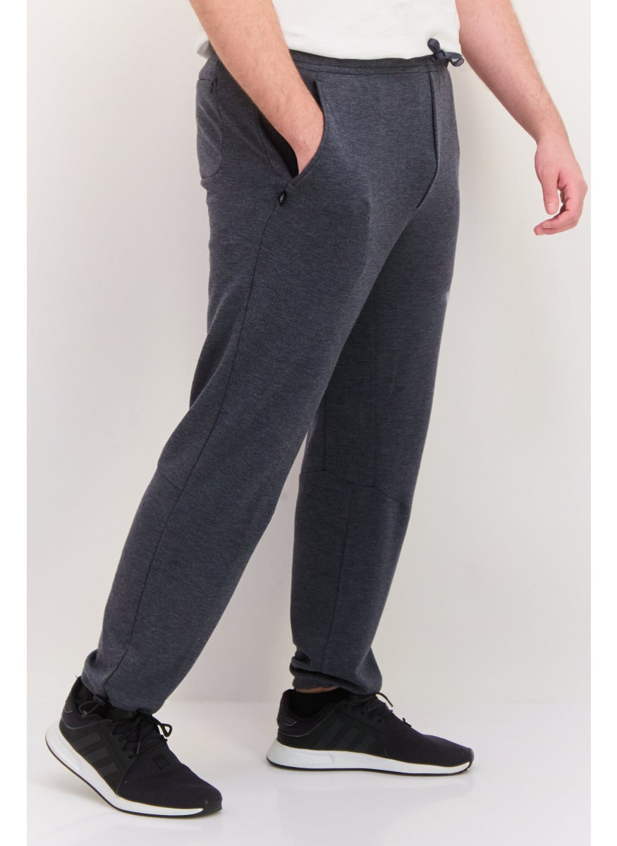 Men SlimFit Outdoor Sweatpants, Heather Grey - pzsku/Z912D39C2385E4311449FZ/45/_/1737642455/675fe644-9686-442c-ba3f-9b2fbf7f97a2