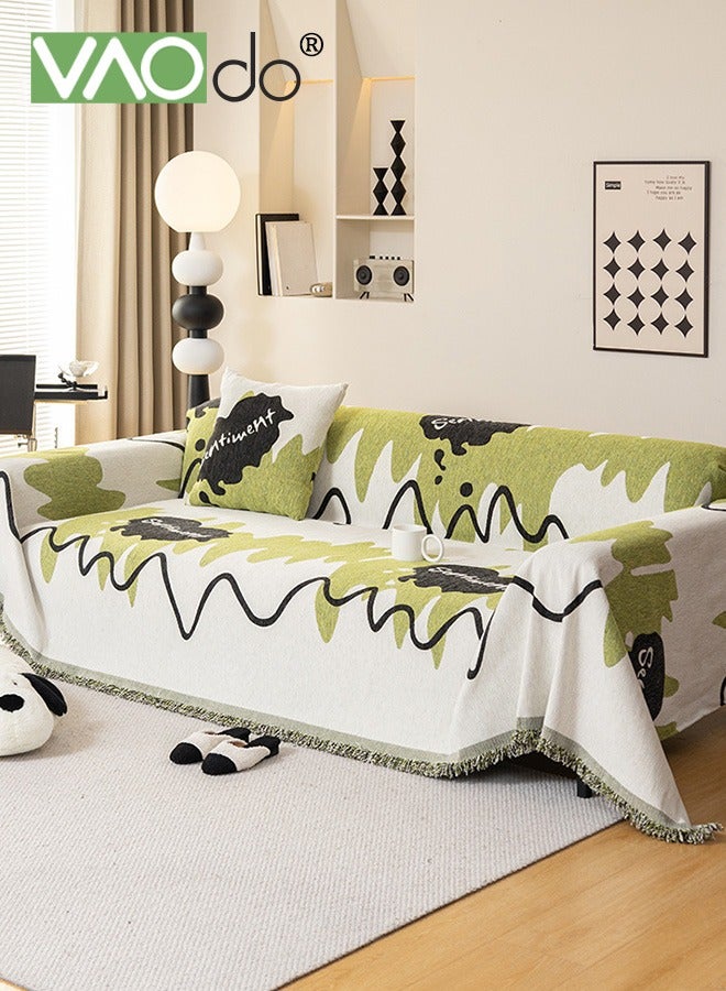 VAOdo Sofa Covers for 3 Cushion Couch Sectional Couch Covers Cover Protector Sofa Throw Cover for Couches Decorative Modern Style Thick Soft Touch for Pets for Living Room  - Image 2