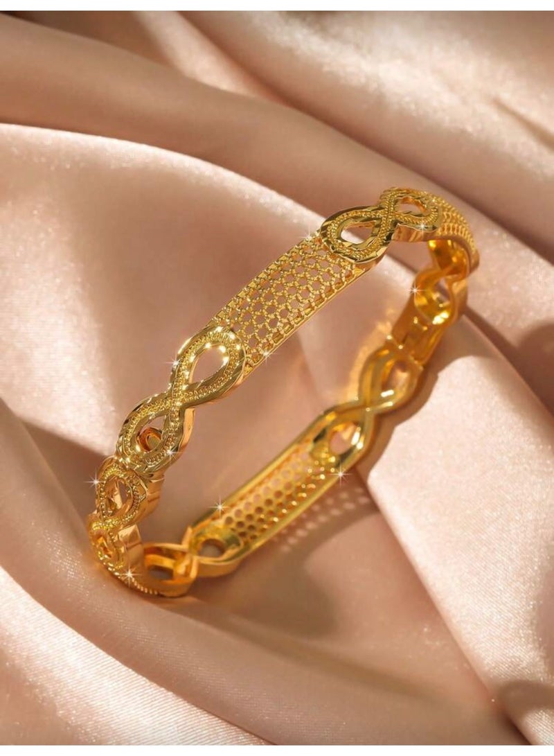 GOLDMAX 21k Gold Plated Bracelet Bangle For Women - Image 1