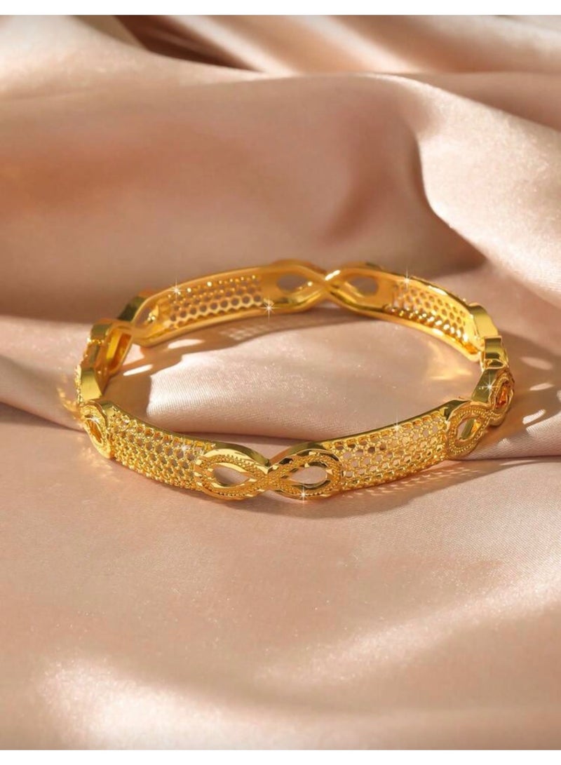 GOLDMAX 21k Gold Plated Bracelet Bangle For Women - Image 2