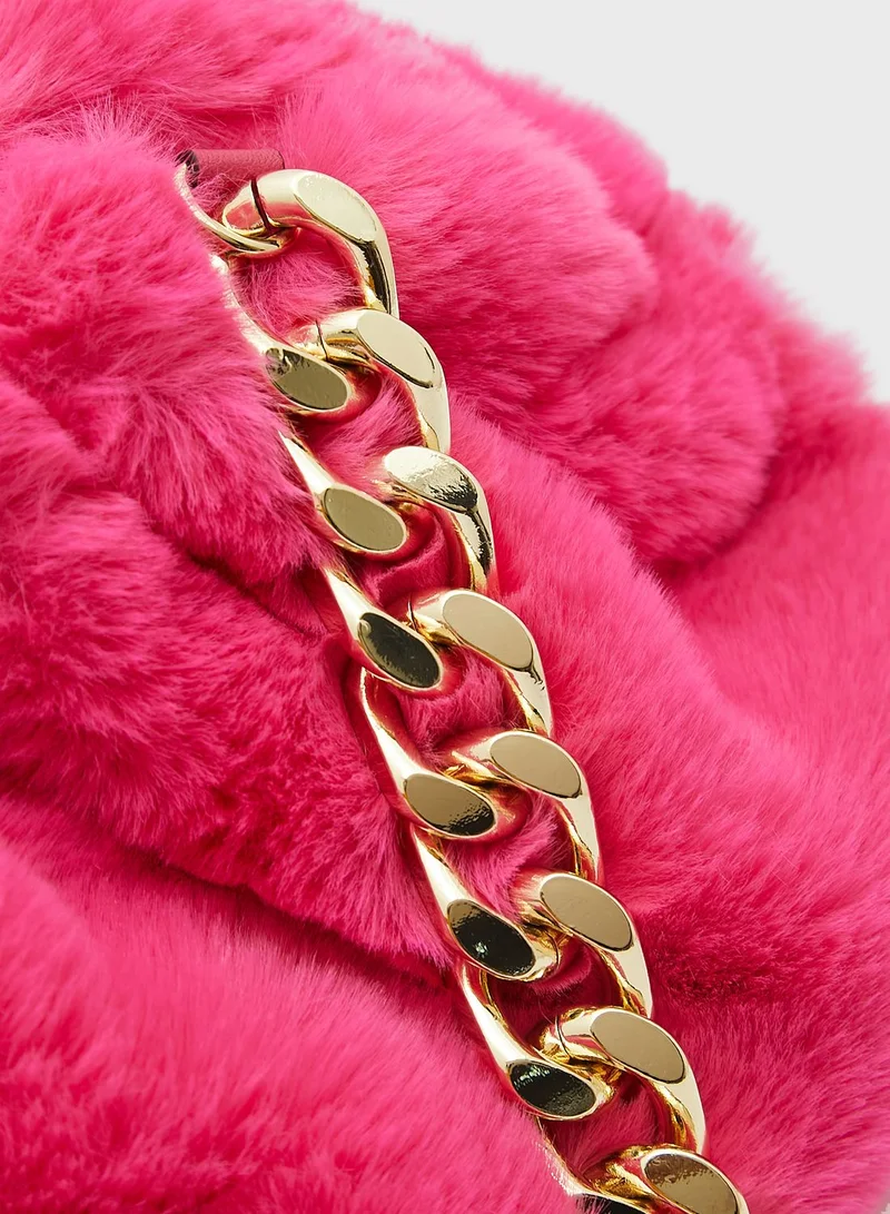 DKNY Presley Chain Detail Satchel