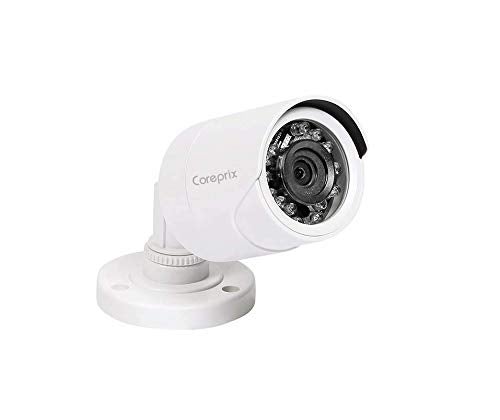 Supreme Technocom Coreprix 24MP 1080P HD Outdoor Weatherproof Bullet Camera with Night Vision White CPH 108 B3