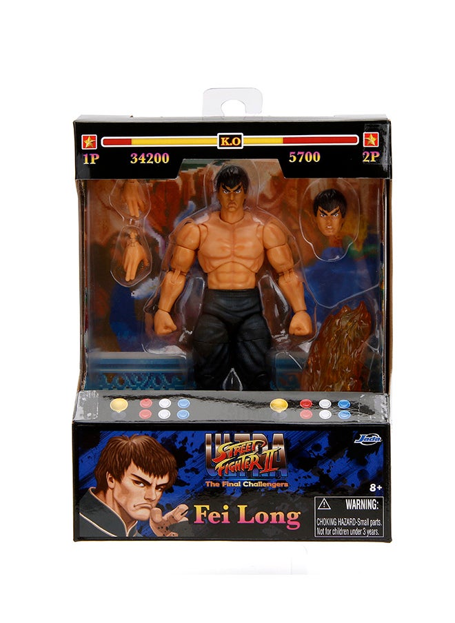 JADA - Street Fighter  Fei-Long 6 Figure - Image 1