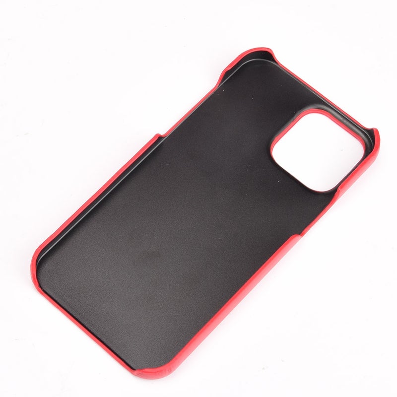 HuHa Case Cover For iPhone 13 Pro Litchi Leather PC Phone Case (Black) - Image 5