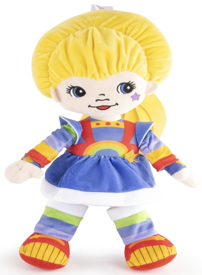 Jay Franco Rainbow Brite Plush Pillow Buddy - Super Soft Stuffed Character Pillow, Polyester Microfiber, 17 Inches - Image 1