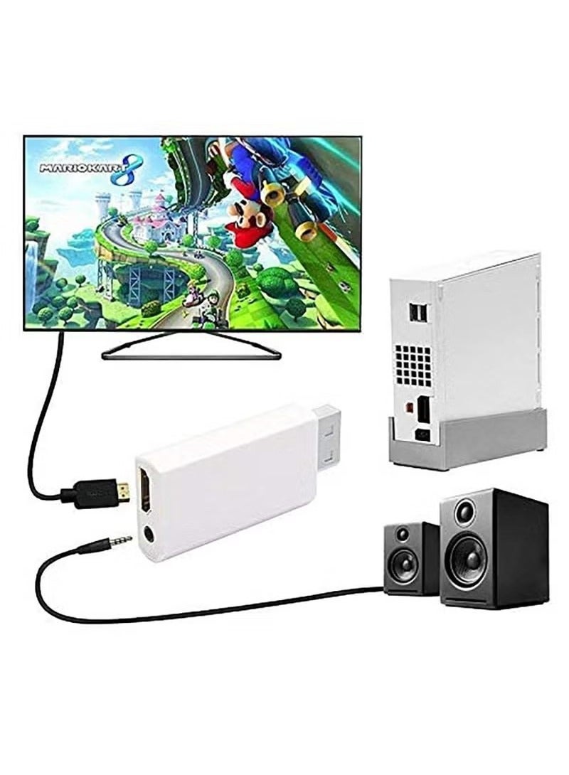 Wii to HDMI Converter Adapter - Upgrade Your Gaming Experience with 720P/1080P HD Output, 3.5mm Audio Video Support - Compatible with Wii Display Modes - For Nintendo Wii Game Accessory - Image 3