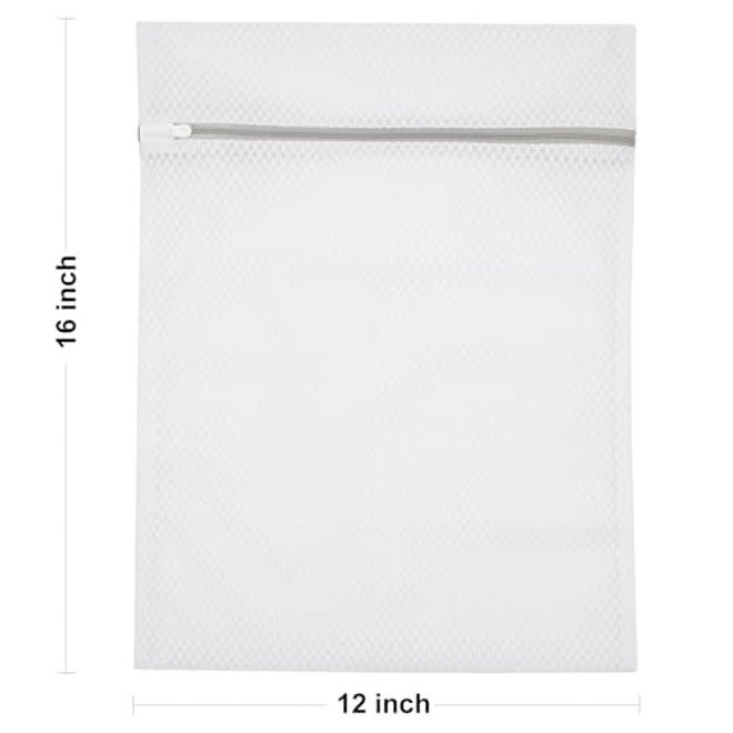 Set of 4 Mesh Laundry Bags, 12 x 16 Inches, for Delicates - Image 3