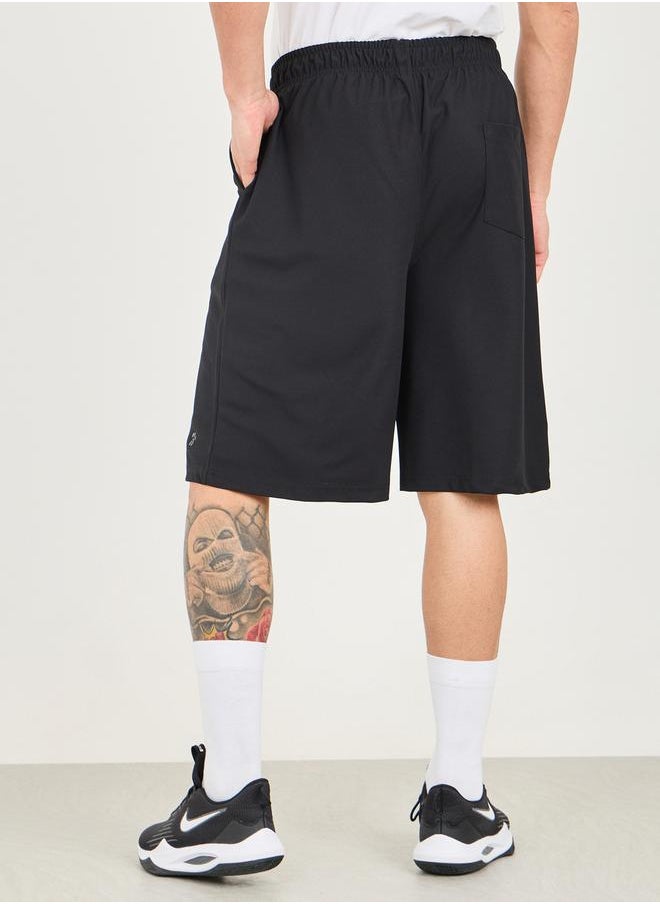 Styli Oversized Training Reflective Print Shorts  - Image 4