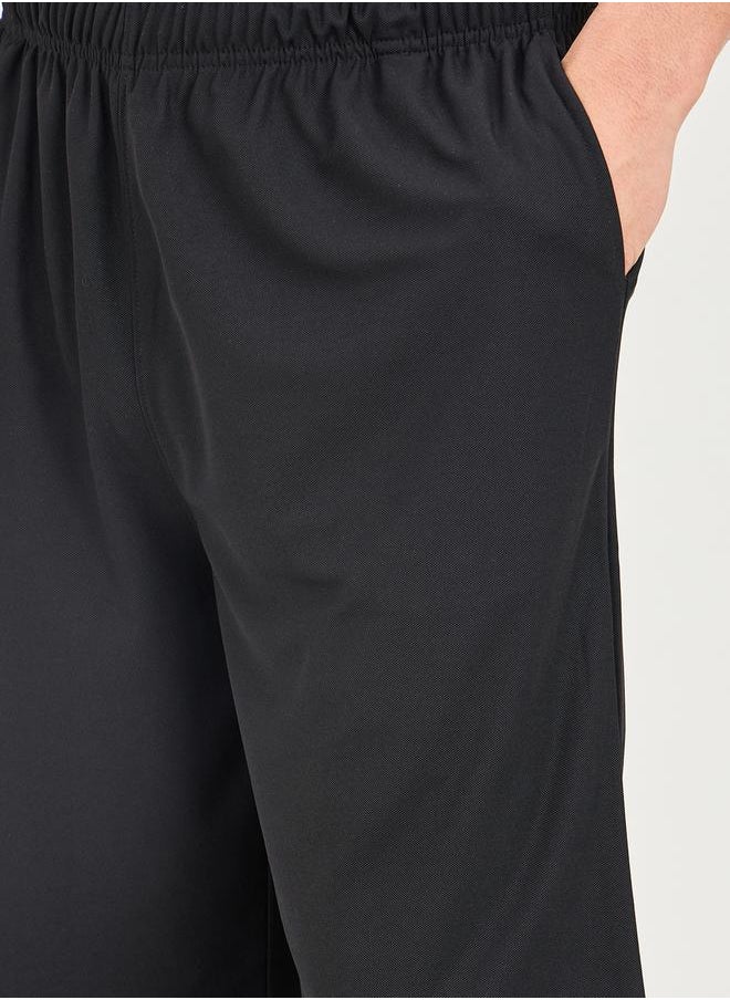 Styli Oversized Training Reflective Print Shorts  - Image 3