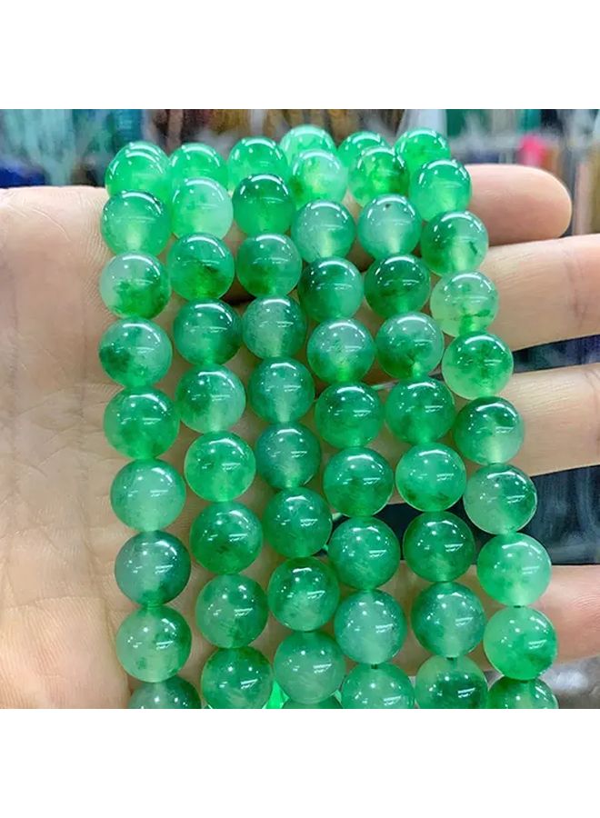 Green Chalcedony Beads 6mm 62Pcs DIY Jewelry Natural Stone For Bracelet Necklace - Image 3