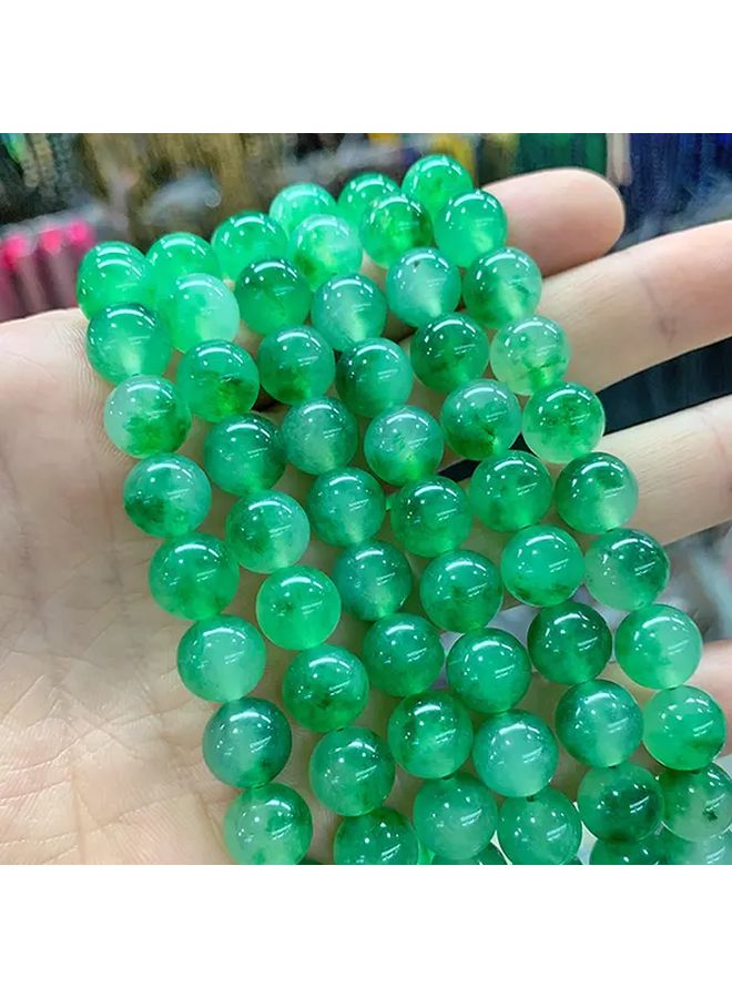 Green Chalcedony Beads 6mm 62Pcs DIY Jewelry Natural Stone For Bracelet Necklace - Image 5