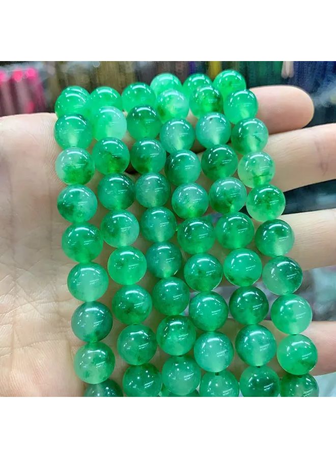 Green Chalcedony Beads 6mm 62Pcs DIY Jewelry Natural Stone For Bracelet Necklace - Image 2