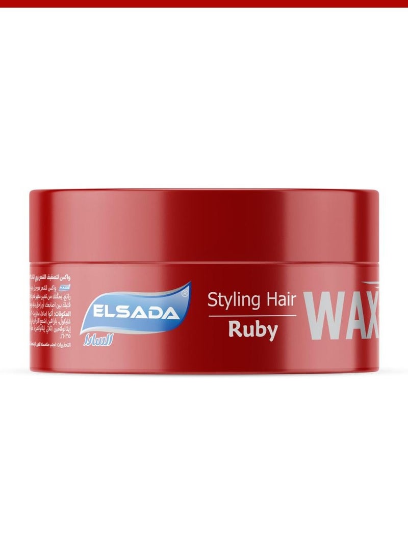 السادا واكس لتصفيف الشعر  روبي لثبات 24 ساعة لايترك رواسب بيضاء