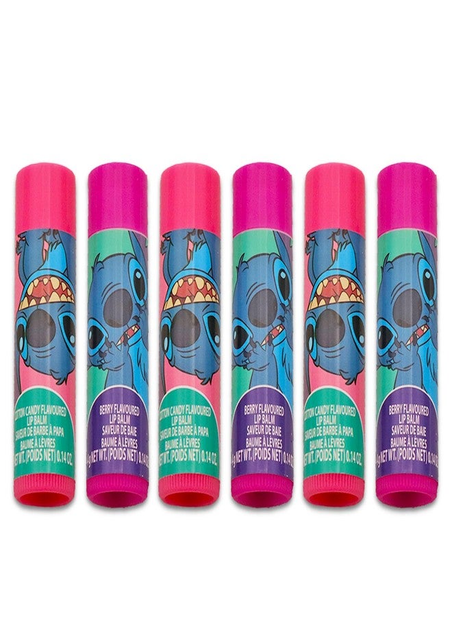 Lilo & Stitch Stitch Lip Balm Tube Bundle for Girls - 6 Pack of Stitch Lip Balm in Assorted Flavors Plus Stickers, More | Stitch Party Favors - Image 2