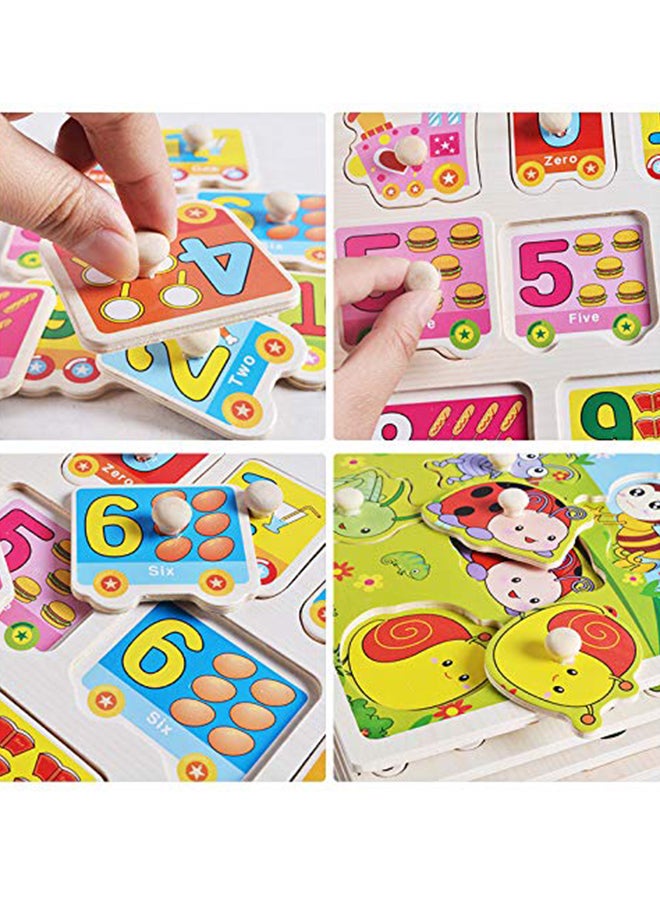 Wooden Animal Fruits Jigsaw Puzzle 30 x 22.5centimeter - Image 4