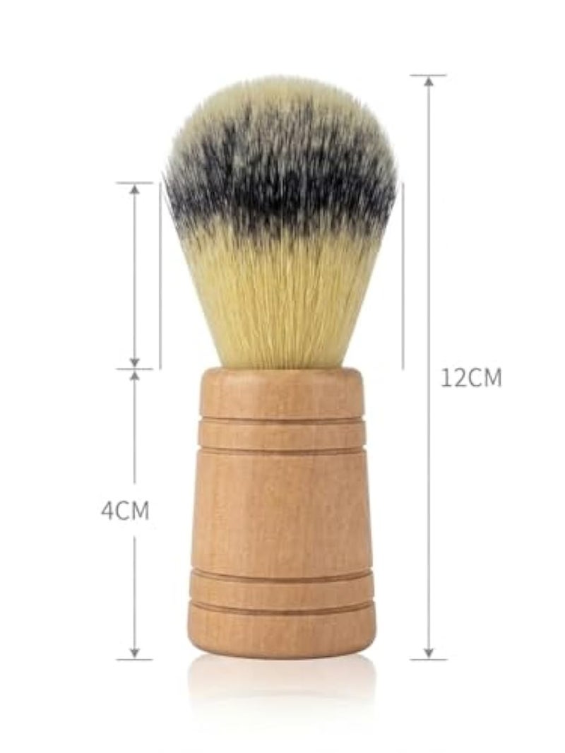 Blush Bronzer AND POWDER Face Makeup Brush, Perfect For Cheek Nose Blending Contouring Polishing, Suitable For Powder Liquid Cream-WOOD HAND -1PC - Image 2